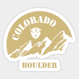 Colorado Boulder Sticker